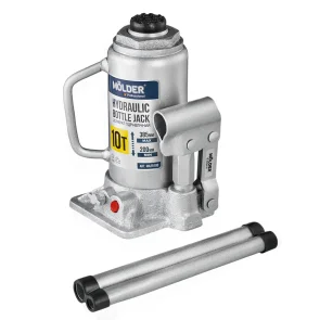 Домкрат гідравлічний пляшковий Molder 10т 200-385мм №7