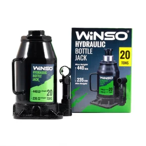 Домкрат гідравлічний пляшковий Winso 20т 235-440мм №4