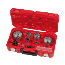 Набор коронок Holesaw BiM Contractor Set 1-(10шт.), пластиковый кейс