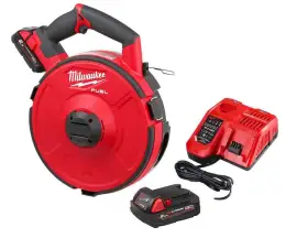 Пристрій акумуляторний для протягування кабелю MILWAUKEE, M18 FPFT-202, 30м (+зарядний пристрій , 2 акум. Х 2Аг)