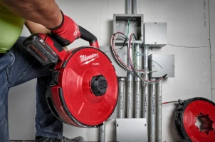 Пристрій акумуляторний для протягування кабелю MILWAUKEE, M18 FPFT-202, 30м (+зарядний пристрій , 2 акум. Х 2Аг) №4