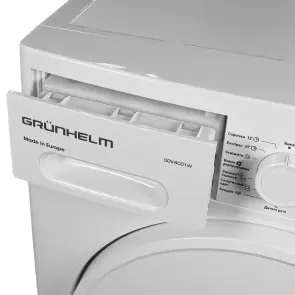Сушильная машина GDV-8CD1W (дисплей, белая, 8кг. конденсационная) (GRUNHELM) №6