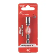 Торцева головка 1/4 дюйма, шестигранна, 5.5 мм Shockwave, ударостійка Milwaukee 4932492434