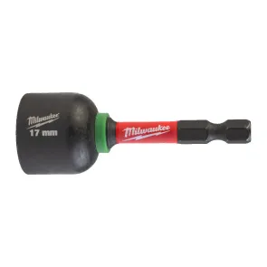 Торцевая головка 1/4 дюйма, шестигранная, 17 мм Shockwave, ударопрочная Milwaukee 4932492444 №2