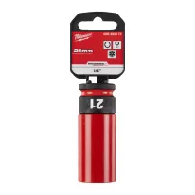 Головка ударная длинная 1/2 дюйма 21мм (пластик) AUTO MILWAUKEE