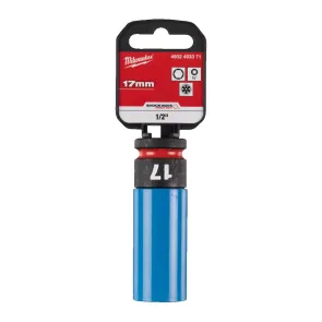 Головка ударна довга 1/2" 17 мм (пластик) AUTO MILWAUKEE №1