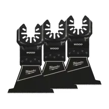 Полотно для мультитула OPEN-LOK MILWAUKEE, 64х40мм, (3шт), (древесина)