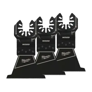 Полотно для мультитула OPEN-LOK MILWAUKEE, 64х40мм, (3шт), (древесина) №1