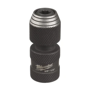 Перехідник із 3/8" квадратний хвостовик на 1/4" HEX MILWAUKEE №1