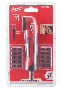 Угловая насадка MILWAUKEE SHOCKWAVE + 10 бит 25 мм 4932471274 №3