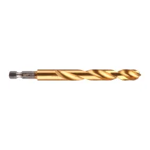 Сверло по металлу RedHEX HSS-G TiN MILWAUKEE, диаметр 10,5мм