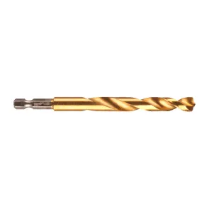 Сверло по металлу RedHEX HSS-G TiN MILWAUKEE, диаметр 9,5 мм №4
