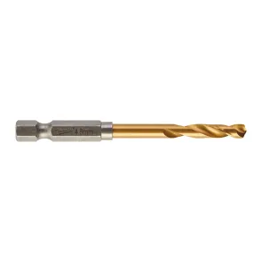 Сверло по металлу RedHEX HSS-G TiN MILWAUKEE, диаметр 4,8 мм №4