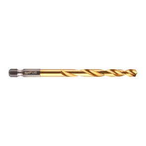 Сверло по металлу RedHEX HSS-G TiN MILWAUKEE, диаметр 6,5 мм №3