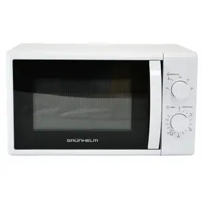 Мікрохвильова піч - 20MX720-W (біла) 20л, 700 Вт, мех. (GRUNHELM) №4