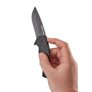 Ніж MILWAUKEE HARDLINE Smooth викидний з гладким лезом 48221994 №4