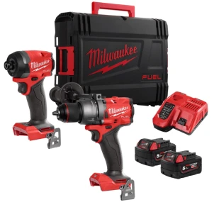 Набор из двух безщеточных инструментов Milwaukee M18FPP2A3-502X, 4933480873 , (комбинированная дрель M18FPD3, ударный шуруповерт M18 №1