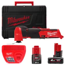 Аккумуляторный компактный многофункциональный инструмент (реноватор) MILWAUKEE M12 FUEL FMT-422X, (+ заряд.устройство, 2 аккум.