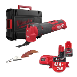 Аккумуляторный компактный многофункциональный инструмент (реноватор) MILWAUKEE M12 FUEL FMT-422X, (+ заряд.устройство, 2 аккум. №2