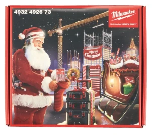 Подарочный набор инструментов CHRISTMAS PROMO 2023 MILWAUKEE (отвертка, набор битов держателей с карабином, шестигранные ключи, нет №3