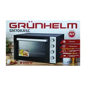 Піч електрична - GN70KASC (чорний) 70л (GRUNHELM) №9