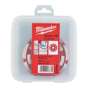 Чашка алмазная шлифовальная MILWAUKEE DCWU 100, 100мм №2