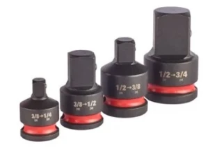 Набор переходников ShW MILWAUKEE, (3/8"-1/4"; 3/8"-1/2"; 1/2"-3/8"; 1/2"-3/4") (4шт) №1