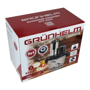 Кухонний комбайн - GFP-935S, 550 Вт (GRUNHELM) №8