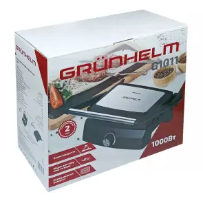 Гриль контактний - G1011, 1000 Вт (GRUNHELM) №6
