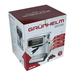 Эспрессо кофеварка GEC08, 850Вт 15 БАР (GRUNHELM) №9