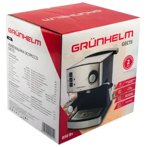 Эспрессо кофеварка GEC15, 850Вт 15 БАР (GRUNHELM) №5