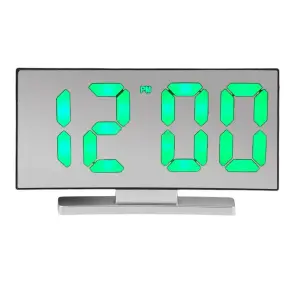 Часы настольные LED - DCX-669 (USB DC+5V, 1хCR2032, часы, строй) (GRUNHELM) №2
