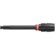 Удлинитель для насадок аккумуляторной дрели SFD 7/16'' Hex MILWAUKEE, 140мм Quik Lok