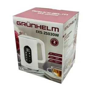 Електрочайник Метал - EKS-25030W, 1,7л, 2200Вт, білий, диск (GRUNHELM) №5
