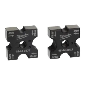 Пара матриц для шпилькориза M18 BLTRC (для шпилек М6, М8, М10, М12) №1