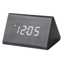 Годинник настільний LED - EE0812 (буд, t, date, MINI USB DC+5V, 4x1.5VAAA) (GRUNHELM)