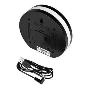 Часы настольные LED - EE8076 (буд, t, date, MINI USB DC+5V, 3x1.5V AAA) (GRUNHELM) №3