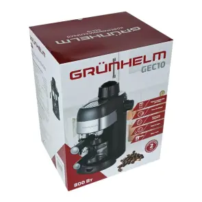 Кавомашина еспресо GEC10, 800Вт 3.5 БАР (GRUNHELM) №6