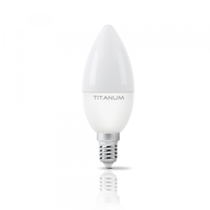 LED лампа TITANUM C37 6W E14 4100K №2
