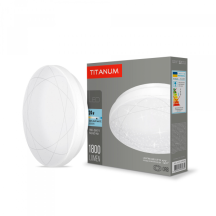 LED світильник настінно-стельовий TITANUM 24Вт 5000K Орбіта