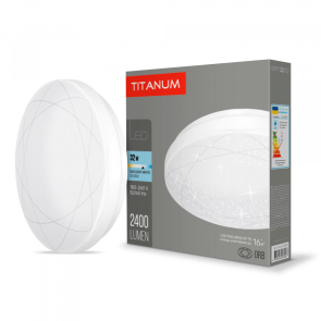LED світильник настінно-стельовий TITANUM 32Вт 5000K Орбіта №1
