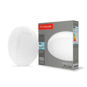 LED светильник настенно-потолочный TITANUM 24Вт 5000K Звездное небо №1