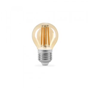 LED лампа TITANUM Filament G45 4W E27 2200K бронза №1