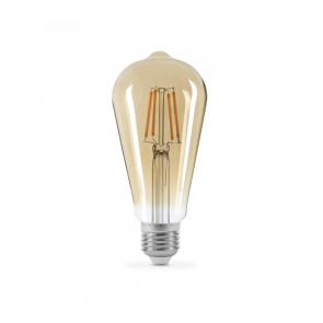 LED лампа TITANUM Filament ST64 6W E27 2200K бронза №2