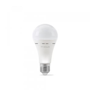 LED лампа аккумуляторная TITANUM A68 10W E27 4000K 220V №2