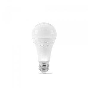 LED лампа акумуляторна TITANUM A68 9W E27 4000K 220V №2