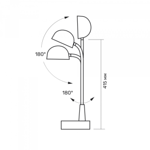 LED лампа настiльна з акумулятором TITANUM TLTF-012W 7W 3000-6000K №14