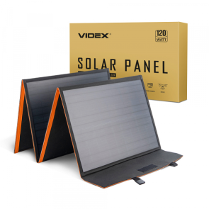 Портативное зарядное устройство солнечная панель VIDEX VSO-F4120 18V 120W №1