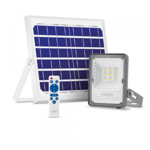 LED прожектор автономний VIDEX 600Lm 5000K Сенсорний (VLE-FSO-205-S) №1
