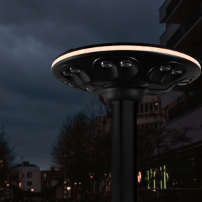 LED світильник автономний парковий IP54 VIDEX 1400Lm Сенсорний №9